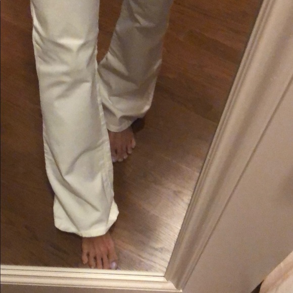 Hudson Jeans Cream Flare & Wide Leg - Picture 3 of 3